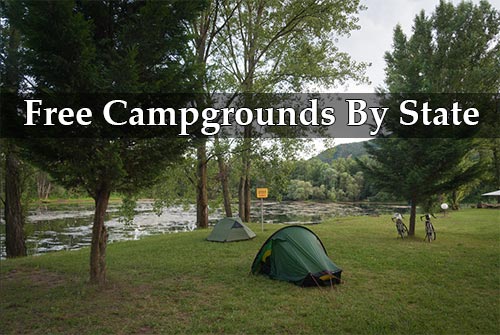 Free Campgrounds By State