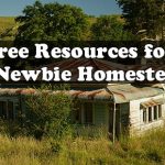 Free Resources for the Newbie Homesteader