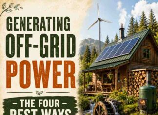 Generating Off-Grid Power – The Four Best Ways Generating Off-Grid Power - The Four Best Ways