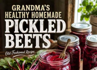 Grandma’s Healthy Homemade Pickled Beets Recipe Grandma's Healthy Homemade Pickled Beets Recipe