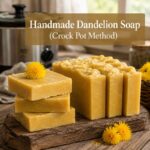 Handmade Dandelion Soap Crock Pot Method 🌼🧼