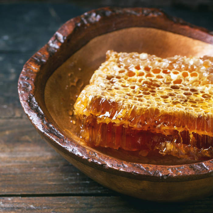 Harvest Honey From Natural Comb