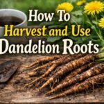 Harvest and use danderlion roots