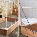 Hinged Covered Greenhouse Garden