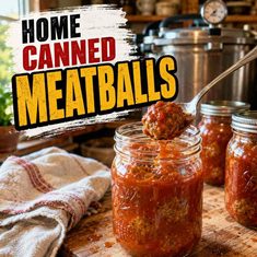 Home Canned Meatballs Recipe Home Canned Meatballs Recipe