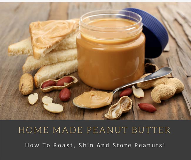 Home Made Peanut Butter