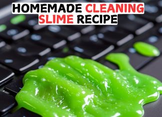 Homemade Cleaning Slime Recipe Homemade Cleaning Slime Recipe