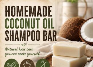 Homemade Coconut Oil Shampoo Bar Recipe Homemade Coconut Oil Shampoo Bar Recipe