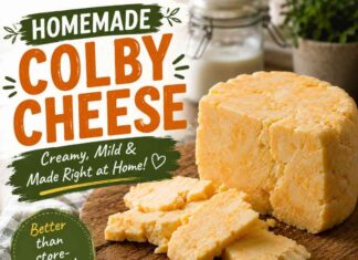 Homemade Colby Cheese Recipe Homemade Colby Cheese Recipe