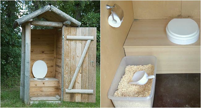 Homemade Composting Toilet System