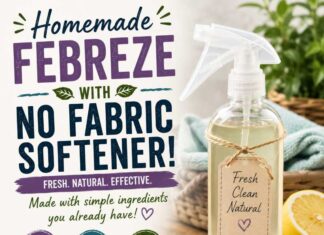Homemade Febreze: DIY Freshness with or without Fabric Softener Homemade Febreze: DIY Freshness with or without Fabric Softener