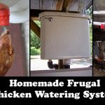 Homemade Frugal Chicken Watering System