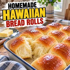 Homemade Hawaiian Bread Rolls Homemade Hawaiian Bread Rolls