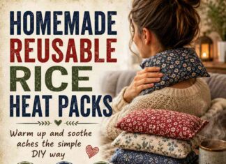 Homemade Reusable Rice Heat Packs Homemade Reusable Rice Heat Packs