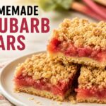 Homemade Rhubarb Bars recipe