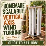 🌬️ Could you build your own small wind turbine at home? If you love DIY energy projects, off-grid ideas, or just learning how things work, this homemade vertical axis wind turbine is a really interesting build to look at. A VAWT, or Vertical Axis Wind Turbine, is designed so the blades spin around a vertical shaft, which makes it different from the traditional wind turbines most people picture. This project is not going to power your whole house, but it can produce around 50 watts, which is still a brilliant starting point for anyone wanting to experiment with wind power. The clever part is that the design can be scaled up by increasing the blade area, which could help boost the power output if you want to take the idea further. ⚡ One of the best things about this design is how quiet it is. A low-noise wind turbine is much more practical for gardens, rooftops, schools, workshops, parks, and urban spaces where loud spinning blades would be a problem. If you live somewhere that gets a decent amount of wind, a small turbine like this could be a fun way to learn more about renewable energy. I love projects like this because they show that off-grid power does not always have to start with huge solar systems or expensive equipment. Sometimes it starts with a small build, a bit of testing, and a better understanding of how you can capture energy from the weather around you. 🛠️🌿 Of course, anything involving moving blades, rooftops, batteries, or electrical wiring needs to be done carefully and safely. Make sure it is mounted securely, kept away from people and animals, and wired properly if you plan to connect it to any system. Also, read the comments on the article, as they often contain extra tips, improvements, and advice from people who have tried similar builds. 👉 Click the link below to see the Homemade Scalable Vertical Axis Wind Turbine: