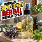 Homemade Super Strength Herbal Deodorant Spray