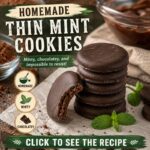 Homemade Thin Mint Cookies Recipe