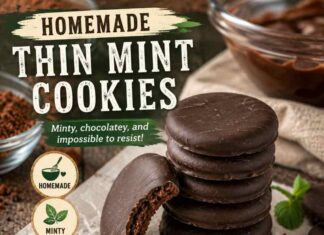 Homemade Thin Mint Cookies Recipe Homemade Thin Mint Cookies Recipe