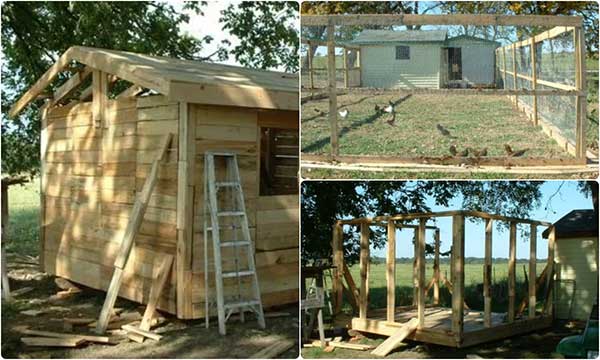 How To Build A Chicken Coop From Pallets 