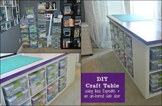 How To Build A DIY Craft Table 