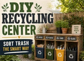 How To Build A DIY Recycling Center How To Build A DIY Recycling Center