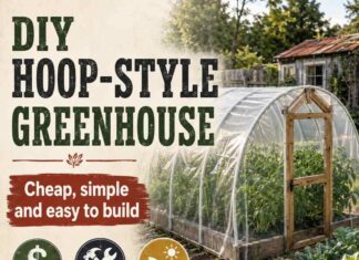 How To Build A Simple DIY Hoop-Style Greenhouse How To Build A Simple DIY Hoop-Style Greenhouse