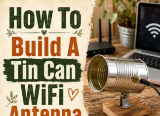 How To Build A Tin Can WiFi Antenna How To Build A Tin Can WiFi Antenna