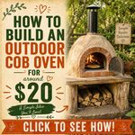 How To Build An Outdoor Cob Oven For $20