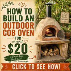 How To Build An Outdoor Cob Oven For $20 How To Build An Outdoor Cob Oven For $20