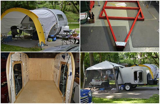 How To Build Teardrop Trailer With Built In Kitchen 
