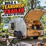How To Build Teardrop Trailer With Built In Kitchen