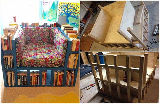 How To Build Yourself A Bookshelf Chair