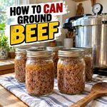 How To Can Ground Beef