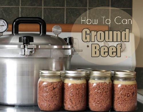 How To Can Ground Beef