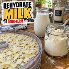 How To Dehydrate Milk For Long Term Food Storage How To Dehydrate Milk For Long Term Food Storage