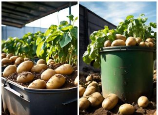 How To Grow Lots Of Potatoes In A Trash Can How To Grow Lots Of Potatoes In A Trash Can
