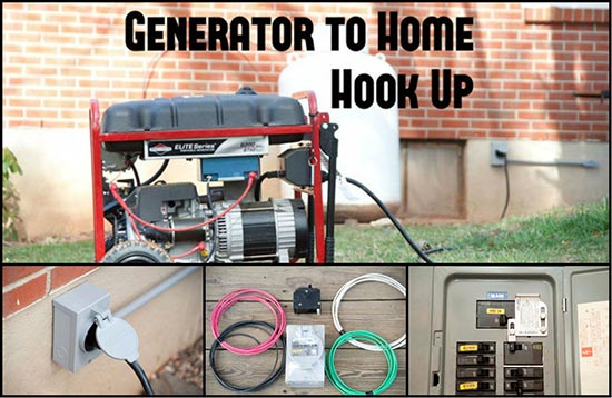 How To Hook Up A Generator To Your Home safely