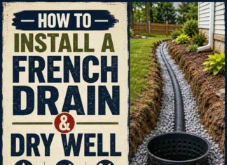 How To Install A French Drain / Dry Well How To Install A French Drain / Dry Well