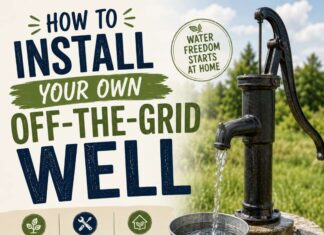 How To Install Your Own Off The Grid Well How To Install Your Own Off The Grid Well