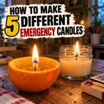 How To Make 5 Different Emergency Candles