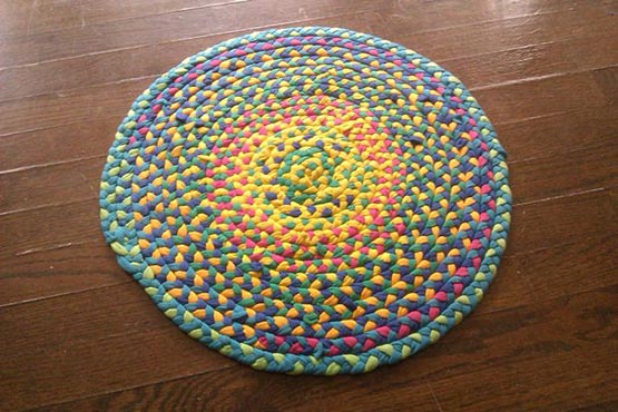 How To Make A Braided T-Shirt Rug