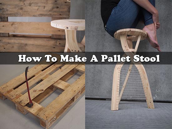 How To Make A Pallet Stool