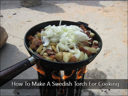  How To Make A Swedish Torch For Cooking