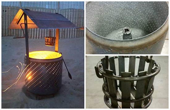 How To Make A Wishing Well Burn Barrel