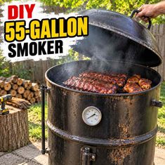 How To Make DIY 55-Gallon Smoker How To Make DIY 55-Gallon Smoker