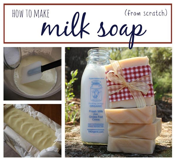 How To Make Homemade Milk Soap From Scratch