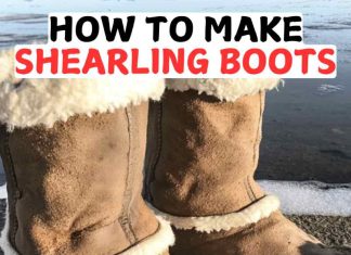 How To Make Shearling Boots How To Make Shearling Boots