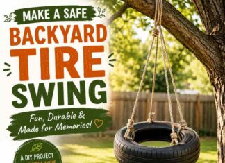 How To Make Your Own Safe Backyard Tire Swing How To Make Your Own Safe Backyard Tire Swing
