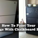 How To Paint Your Fridge With Chalkboard Paint